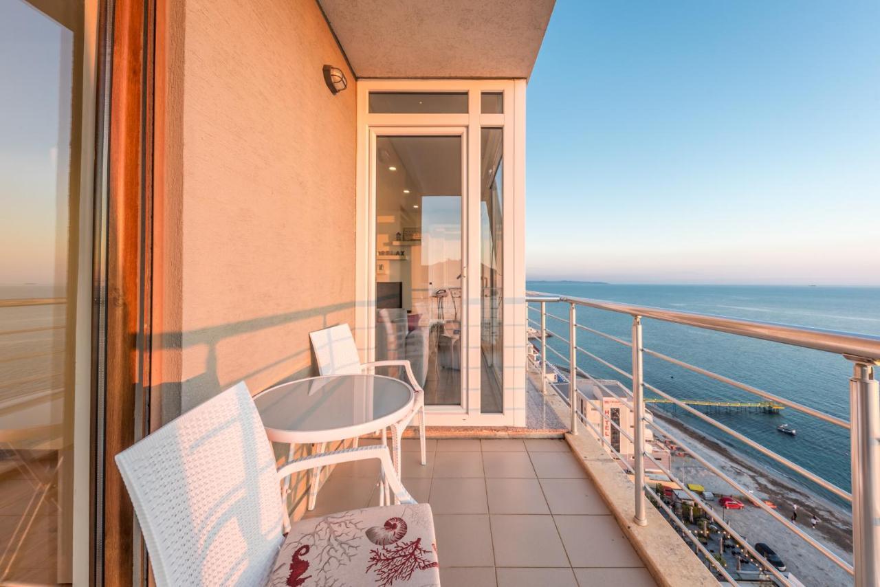 Blue Heaven -Full Sea View Brand New Apartment Дуррес Экстерьер фото